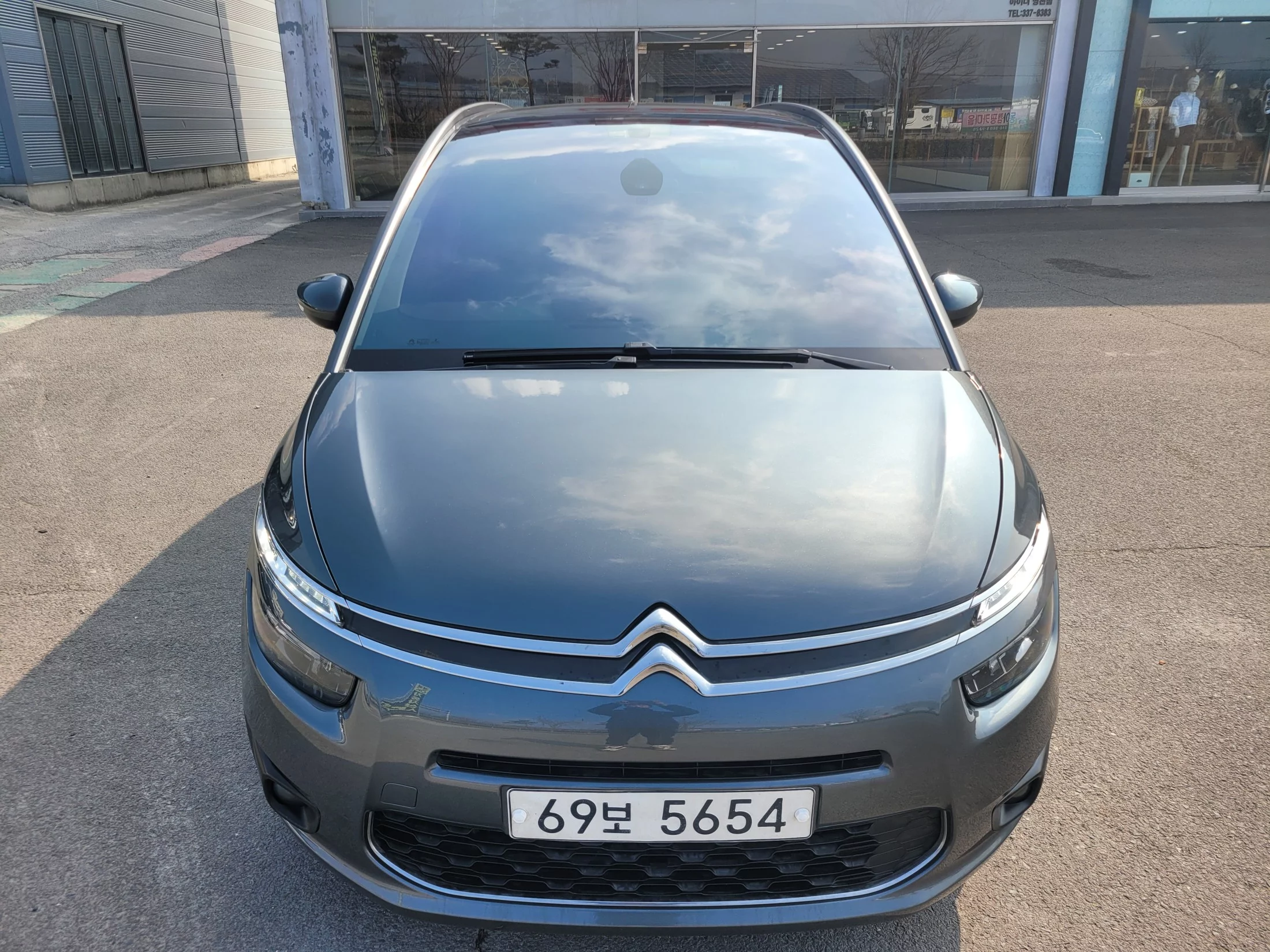 Citroen C4 Picasso 2014 г. лот №34480195 из Кореи, цены с доставкой во  Владивосток.