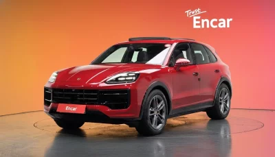 Porsche Cayenne 2025, 4.0 л, 10 055 км — купить с аукциона Кореи