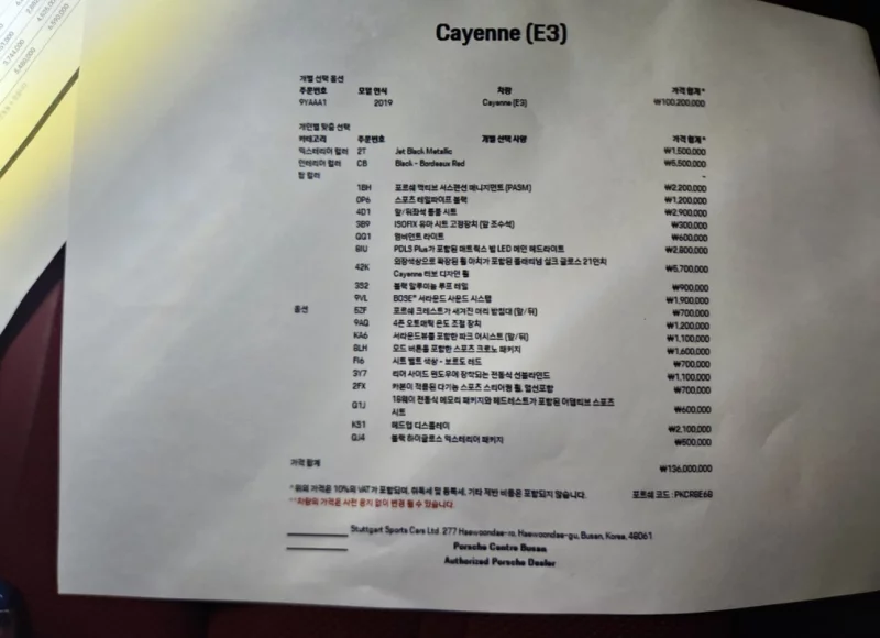 Porsche Cayenne