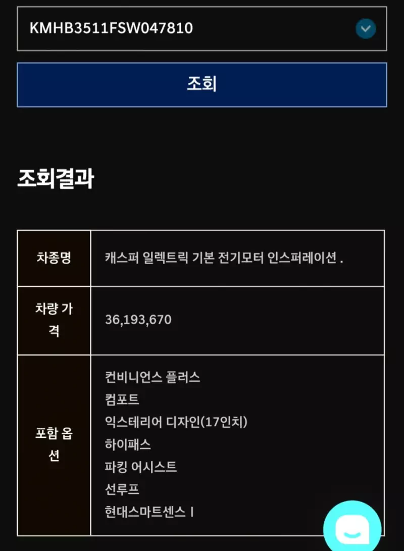 Hyundai Casper Electric