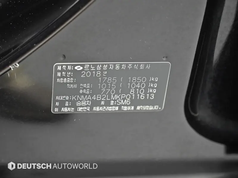 Renault Samsung SM6