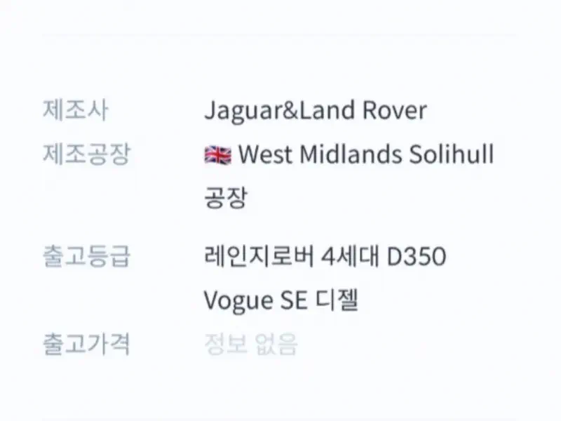 Land Rover Range Rover