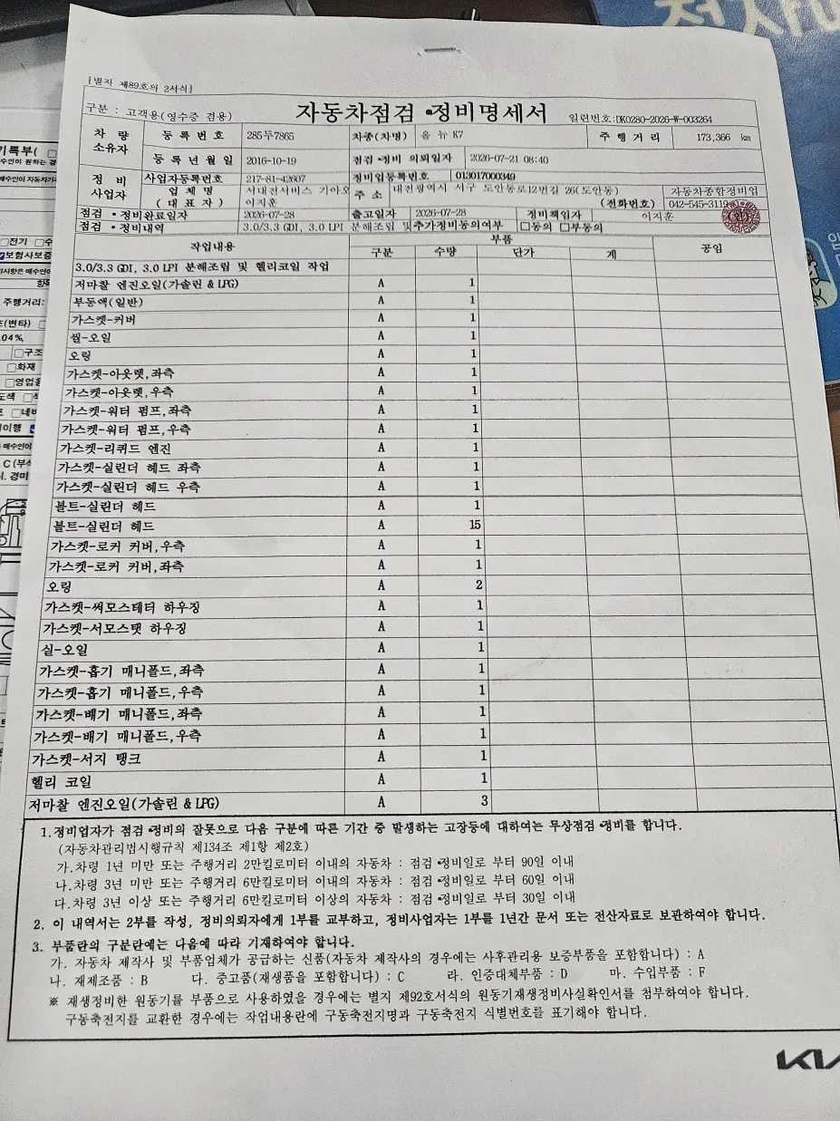 Kia K7 2016