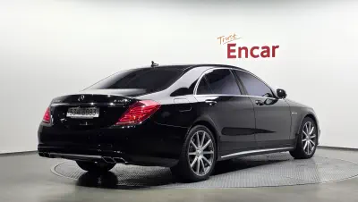 Mercedes-Benz S-Class 2017, 5.5 л, 179 274 км — купить с аукциона Кореи - 2