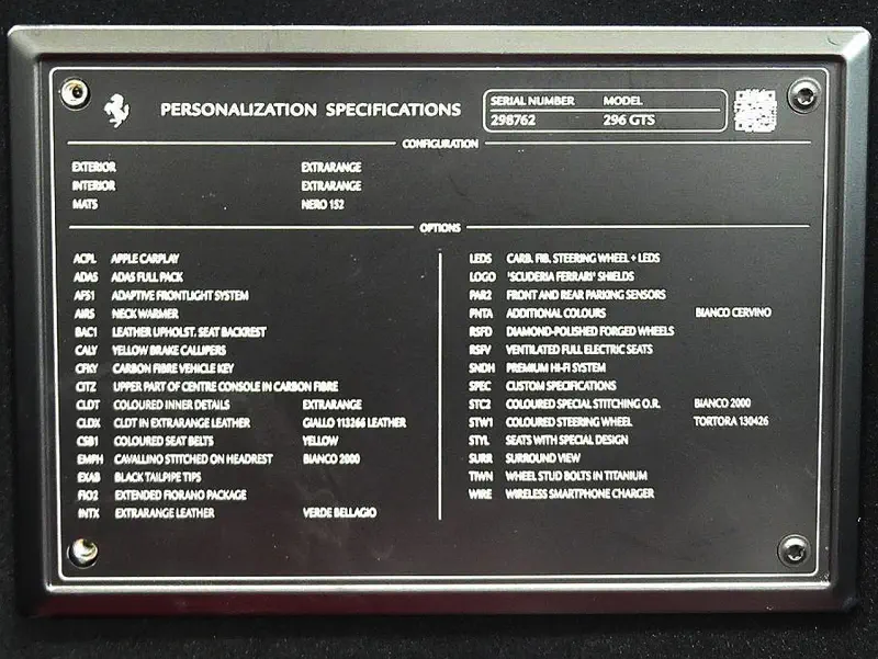 Ferrari 296