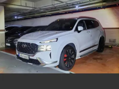 Hyundai Santa Fe 2021, 2.5 л, 75 099 км — купить с аукциона Кореи - 2
