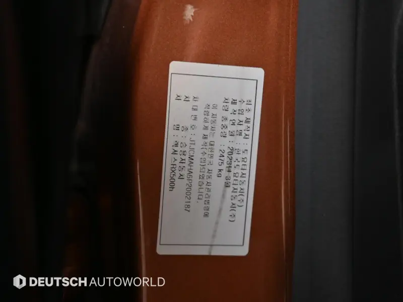 Lexus RX500h