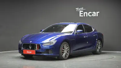 Maserati Ghibli 2017, 3.0 л, 121 878 км — купить с аукциона Кореи