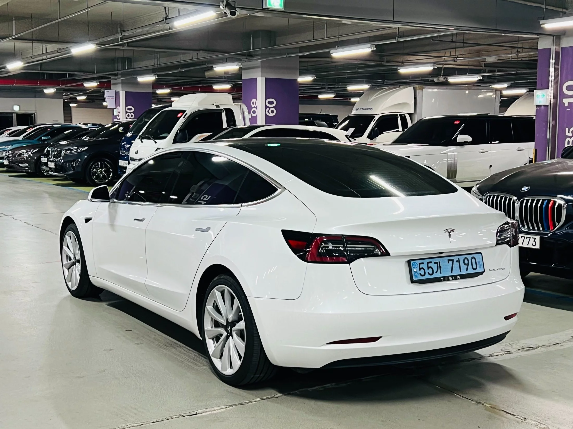 Продажа авто Tesla MODEL 3 2020 года из Кореи, лот №37537711