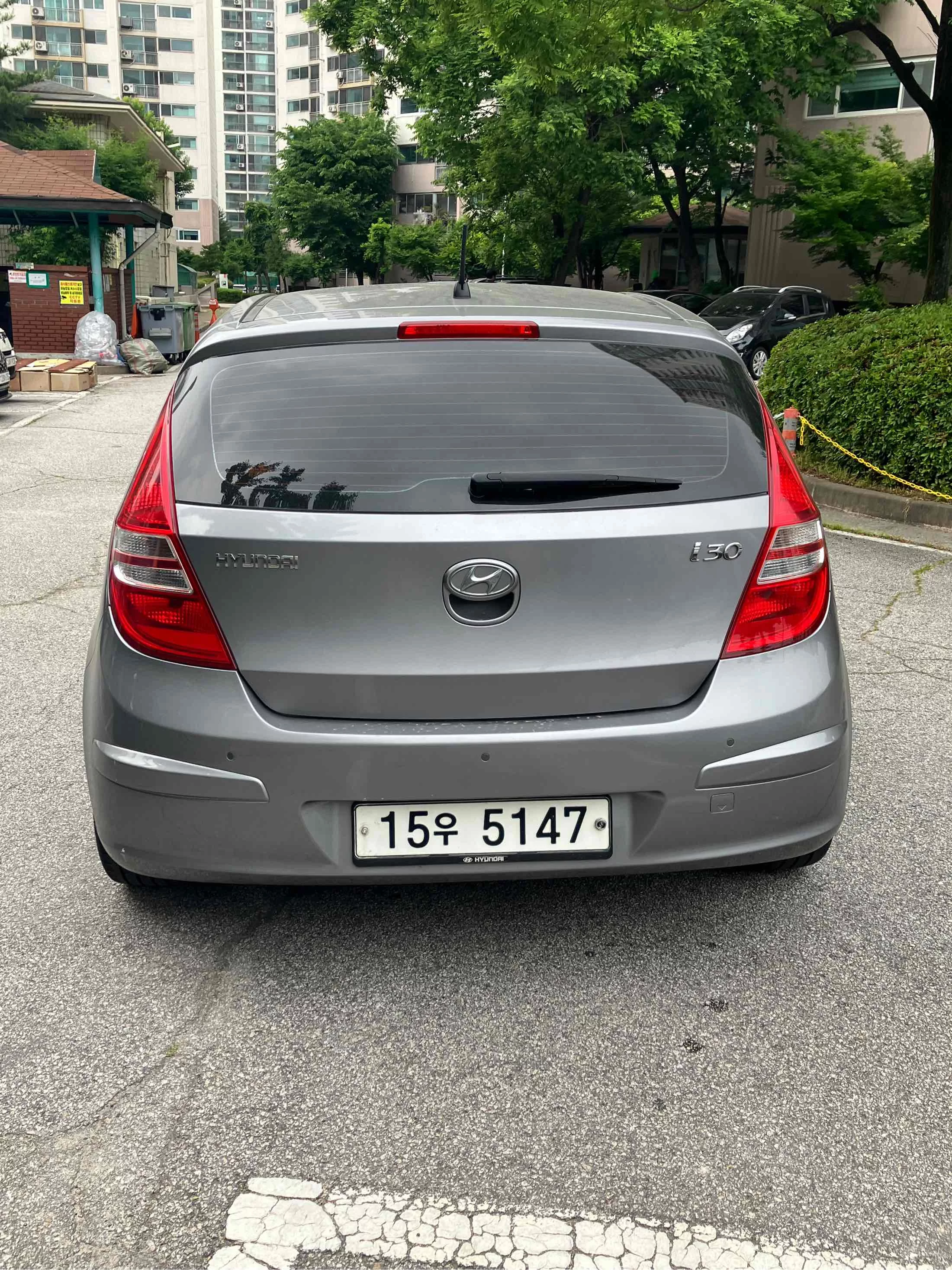 Продажа авто Hyundai I30 2011 года из Кореи, лот №37537701