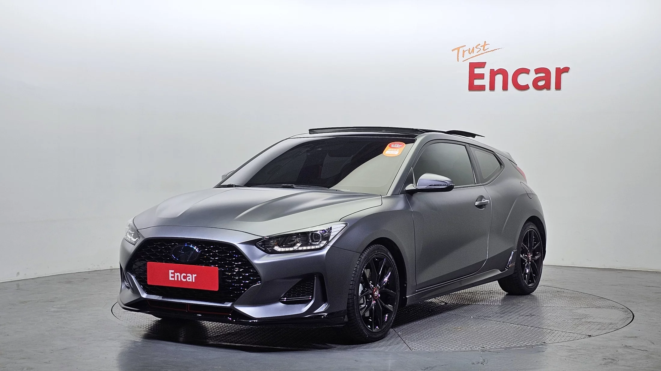 HYUNDAI VELOSTER, лот № 37597615 из Кореи