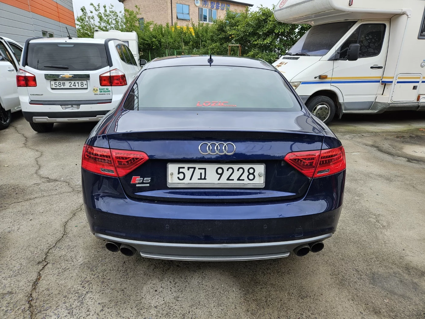 Продажа авто Audi S5 2013 года из Кореи, лот №37586617