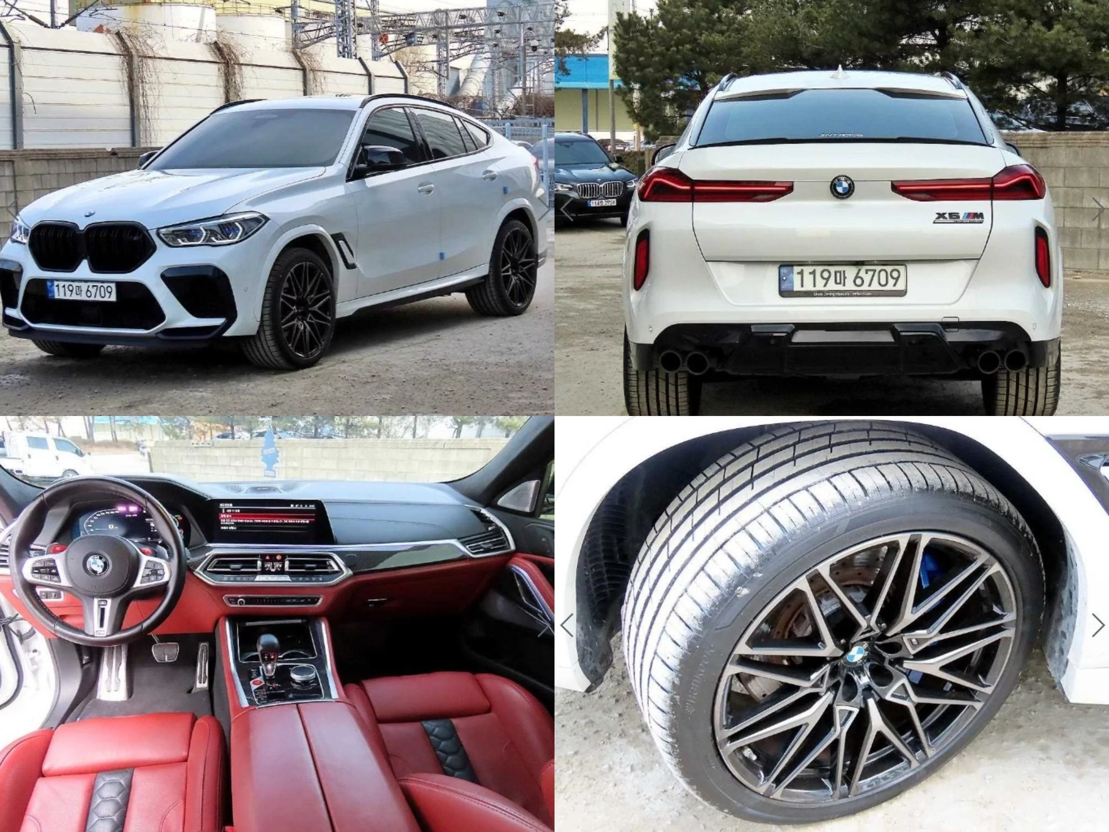 BMW X6 M, лот № 37651998 из Кореи